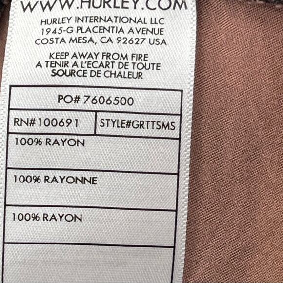 Hurley Neutral Earthtone Draped Pocket Mini Dress Witchy Goblincore Fairy Size M - Picture 8 of 8